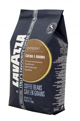 Кофе в зернах Lavazza Espresso Crema e Aroma Blue 1 кг -