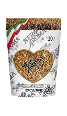 Кава розчинна Nero Aroma Exclusive 120 г -