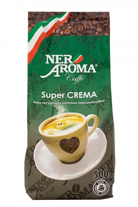 Кофе растворимый порошкообразный Nero Aroma Instantaneo Super Crema 500гр. -