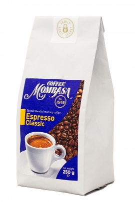 Кофе в зернах Mombasa Espresso Classic 250 гр -
