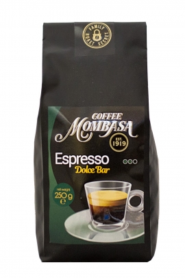 Кофе в зернах Mombasa Espresso Dolce Bar 250 гр -