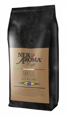 Кава в зернах Nero Aroma Santos Alta Mojana, 1 кг -