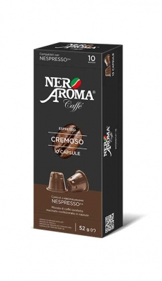 Кава в капсулах Nero Aroma Cremoso, 10 капсул -