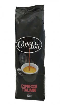 Кава Caffe Poli Espresso Italiano Nero у зернах 250 г -