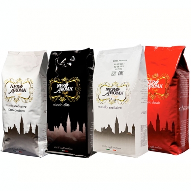 Кофе в зернах Nero Aroma №5 -