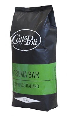Кава в зернах Caffe Poli CREMA Bar 1 кг -