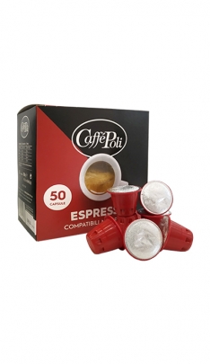 Кава в капсулах Nespresso Caffe Poli Espresso 50ш -