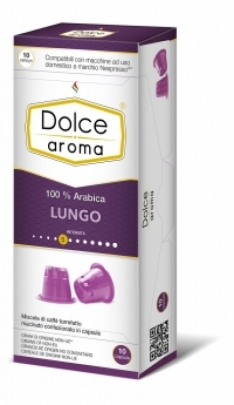 Кава в капсулах Dolce Aroma Lungo, 10 капсул -