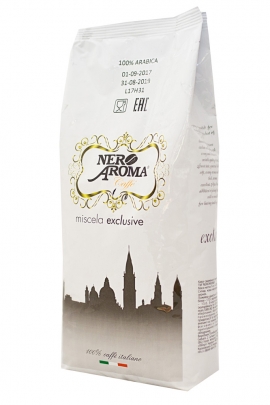 Кофе в зернах Nero Aroma Exclusive 100n%