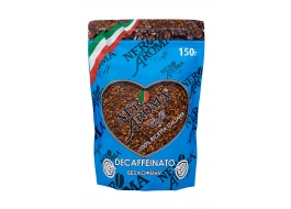 Кофе растворимый сублимированный Nero Aroma Decaffeinato 150гр.