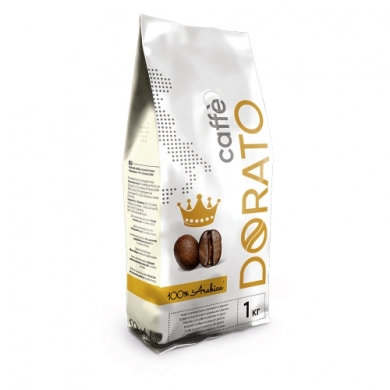 Кава в зернах Caffe Dorato 100n%