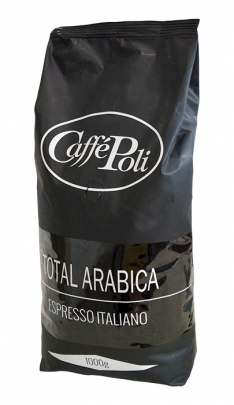 Кава в зернах ТМ Caffe Poli 100n%