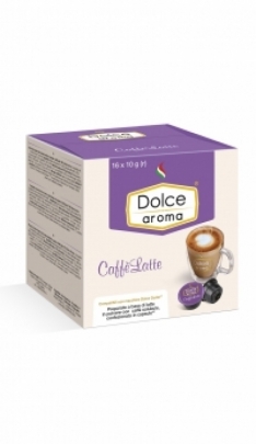 Кава в капсулах Dolce Aroma CAFFE LATTE Dolce Gusto (16 шт) -