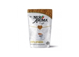 Кава розчинна Nero Aroma 100% Арабіка 60 г