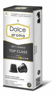 Кава в капсулах Dolce Aroma Top Class, 10 капсул -
