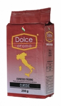Кава мелена Dolce Aroma Classic, 250 г -