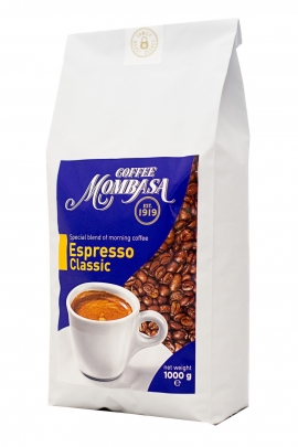 Кофе в зернах Mombasa Espresso Classic 1000 гр -