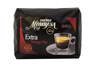 Кофе в зернах Mombasa Extra Bottega Bar 500 гр -