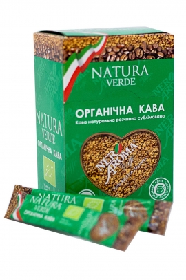 Кофе растворимый сублимированный Nero Aroma Natura Verde стик 2гр. Уп-ка 25 шт. -