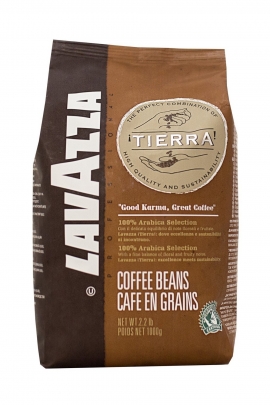 Кофе в зернах Lavazza Tiera 1кг -