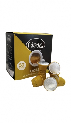 Кава в капсулах Caffe Poli Nespresso Gold 50 шт -