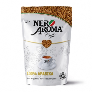 Кава розчинна Nero Aroma 100n%