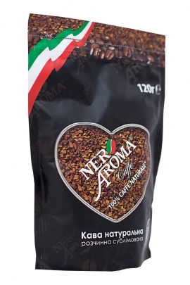 Кофе растворимый сублимированный Nero Aroma 120гр. -