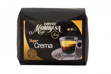 Кофе в зернах Mombasa Super Creama 500 гр -