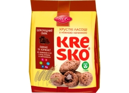 Хрустящие фигурки АВК KRESKO шоколадный вкус 74 гр