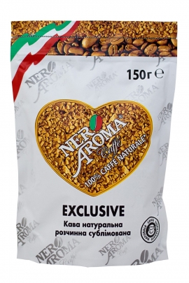 Кофе растворимый сублимированный Nero Aroma Exclusive 150гр. -