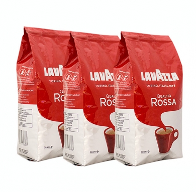 Кофе в зернах Lavazza Qualita Rossa 3*1 кг -