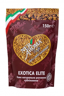 Кофе растворимый сублимированный Nero Aroma Exotica Elite 150гр. -