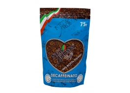 Кофе растворимый сублимироварнный Nero Aroma Decaffeinato 75гр.