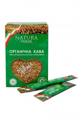 Кофе растворимый сублимированный Nero Aroma Natura Verde стик 2гр. Уп-ка 25 шт. -