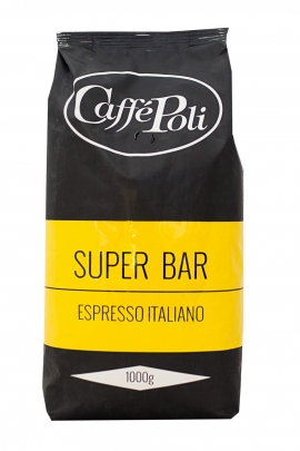 Кофе в зернах Caffe Poli Superbar 1 кг -