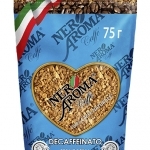 Кава розчинна ,без кофеіну Nero Aroma Decaffeinato -