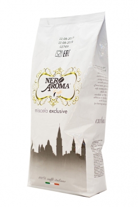 Кофе в зернах Nero Aroma Exclusive 1 кг -