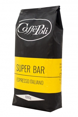 Кофе в зернах Caffe Poli Superbar 1 кг -